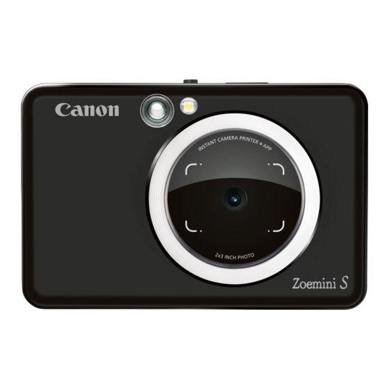 Canon Zoemini S Manuales