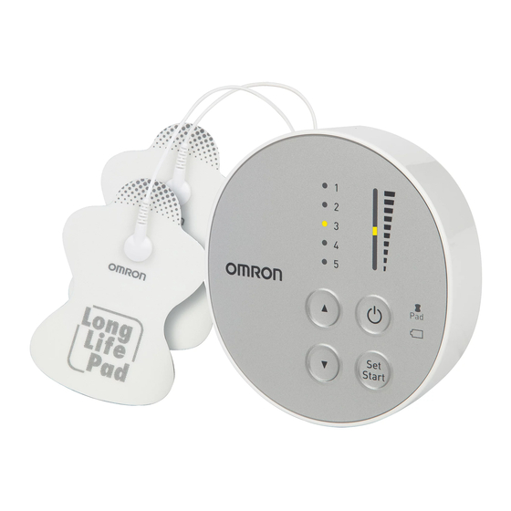 Omron Pocket Pain Pro PM400 Manuales