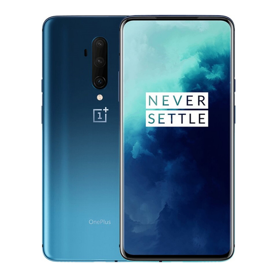 OnePlus 7T Pro Manuales