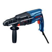 Bosch GBH 2-26 DFR Professional Manual Del Usuario