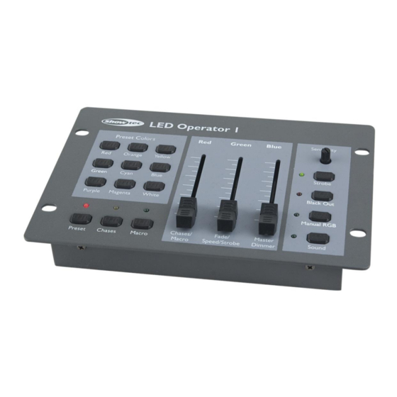 SHOWTEC LED Operator 1 Manual Del Usuario