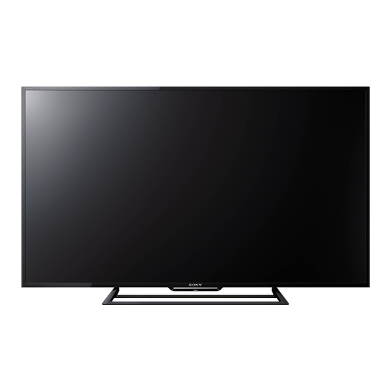 Sony Bravia KDL-48R550C Manual De Instrucciones