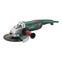 Metabo WEP 24-230 MVT Instrucciones De Manejo