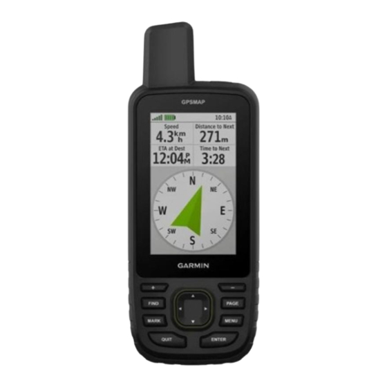 Garmin GPSMAP 67 Manual Del Usuario