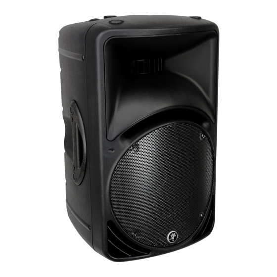 Mackie C300z Manual De Instrucciones