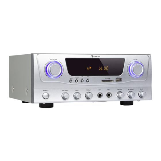 auna AMP-2 BT Manual Del Usuario