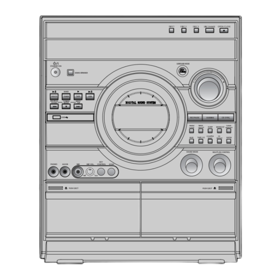 Samsung MAX-DT55 Manual De Instrucciones