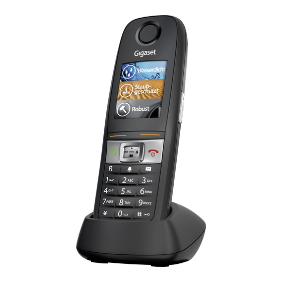 Gigaset E630 Manual Del Usuario