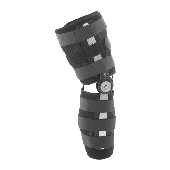 Ottobock 8065 Genu Immobil Vario Instrucciones De Uso