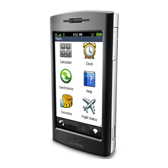 Garmin nuvifone G60 Guia Del Usuario