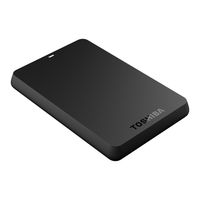 Toshiba Automatic Backup Portable Hard Drive Manual De Instrucciones