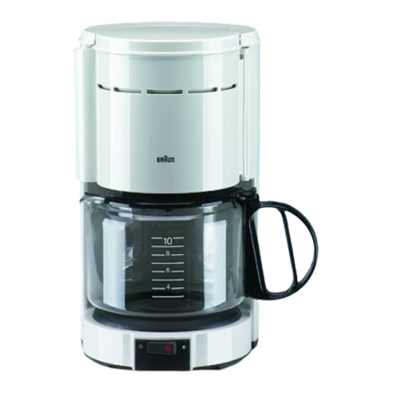 Braun Aromaster KF 43 Instrucciones De Uso