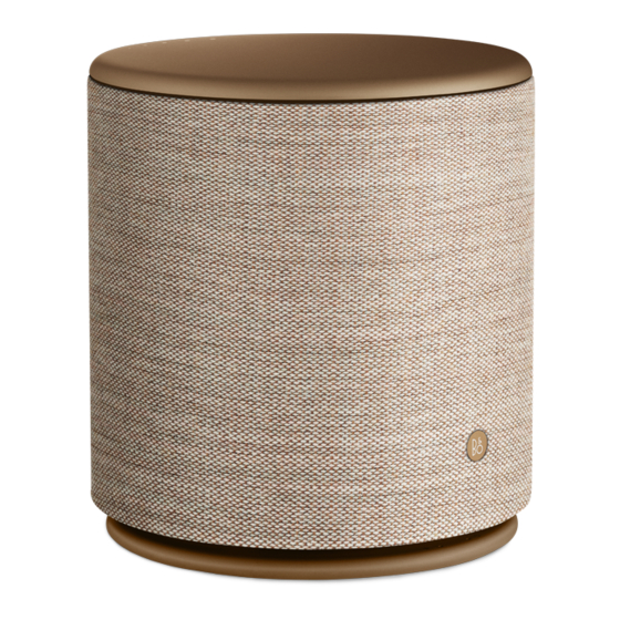 Bang & Olufsen Beoplay M5 Guia Del Usuario