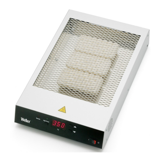 Weller WHP 3000 Instrucciones Para El Manejo