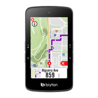 Bryton Rider S 800 Manual De Instrucciones