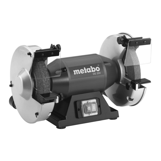 Metabo DS 125 Instrucciones De Manejo