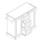 Muebles de Interior Costway KC54247 Manual De Instrucciones