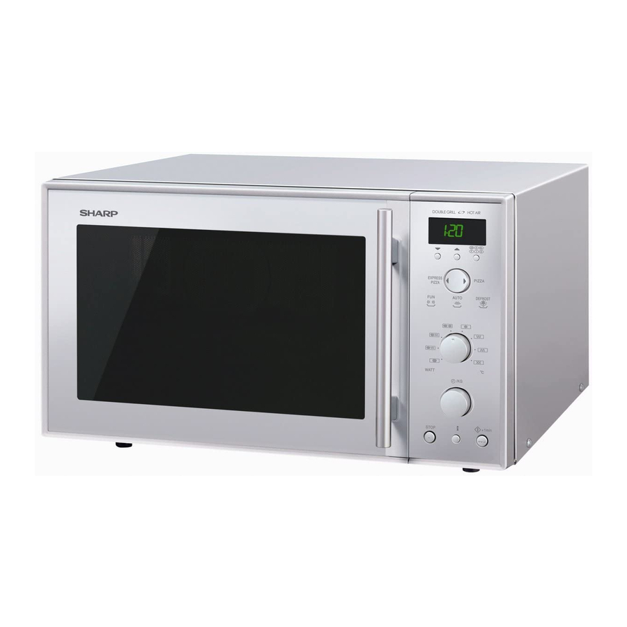 Sharp R-898 Manual De Instrucciones