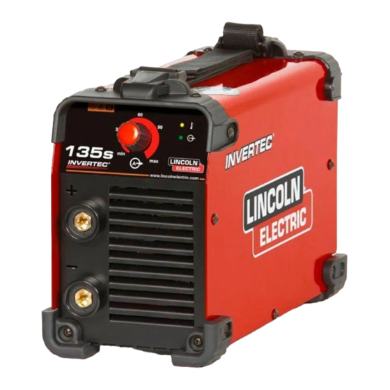 Lincoln Electric INVERTEC 135S Manual De Instrucciones