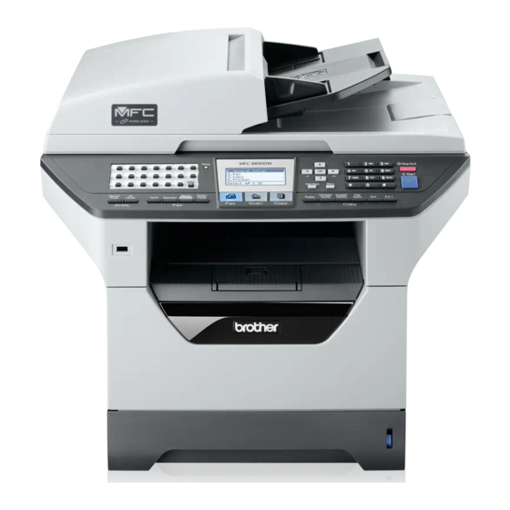 Brother MFC-8890DW Guía De Configuración Rápida