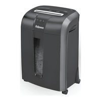 Fellowes POWERSHRED 73Ci Manual De Instrucciones