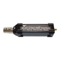 thomann STAIRVILLE WLAN ArtNet Manual De Instrucciones
