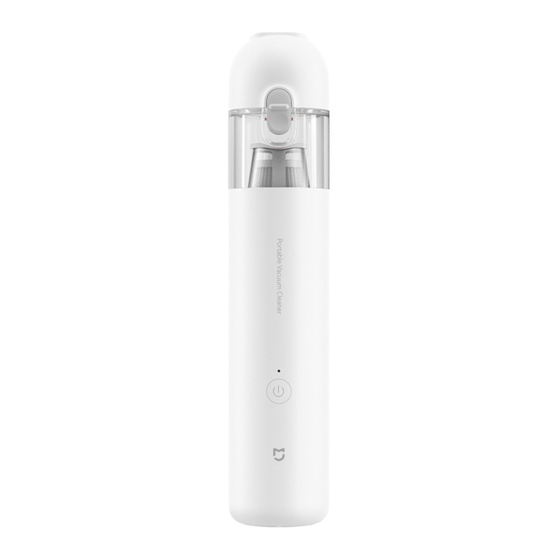 Xiaomi Mi Vacuum Cleaner mini Manual De Instrucciones