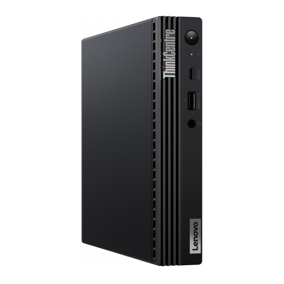 Lenovo ThinkCentre M75q Gen 2 Guia Del Usuario