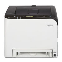Ricoh SP C262DNW Guía De Usuario