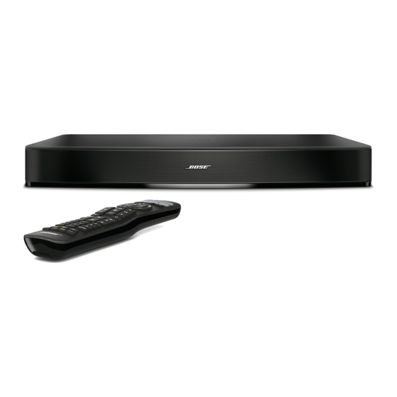 Bose Solo 15 II Serie Guia Del Usuario