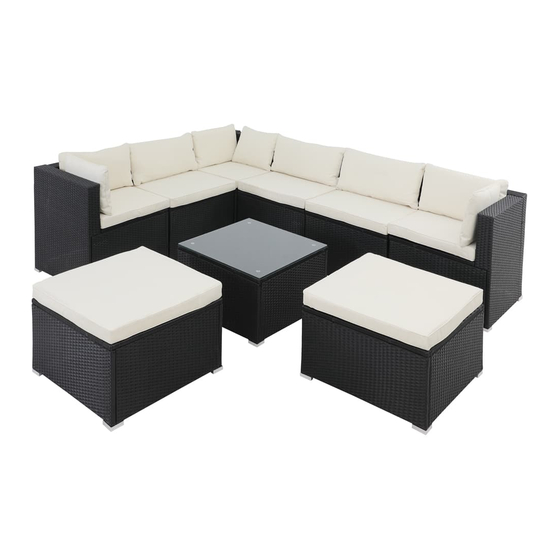 CASARIA Deuba Lounge XL Manuales