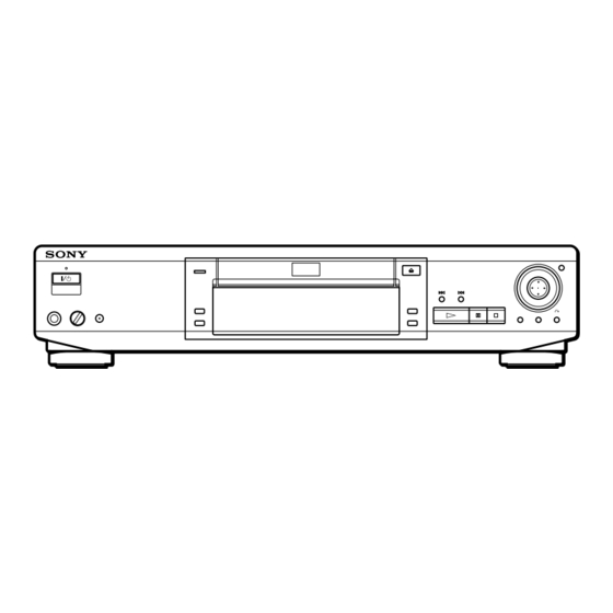 Sony DVP-S530D Manual De Instrucciones