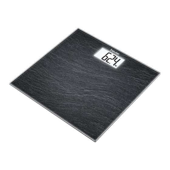 Beurer GS 203 DE Manual De Instrucciones
