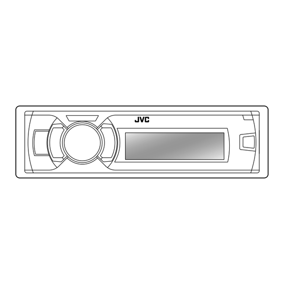 JVC KD-X70BT Manual De Instrucciones