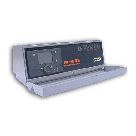 Ferroli Thermo EBM Manual De Instruccion