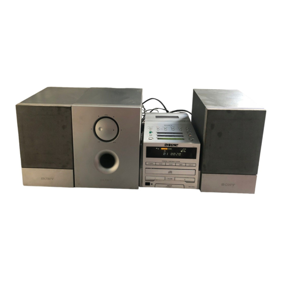 Sony PMC-DR50L Manual De Instrucciones