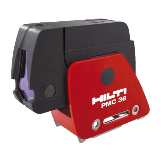 Hilti PMC 36 Manual De Instrucciones