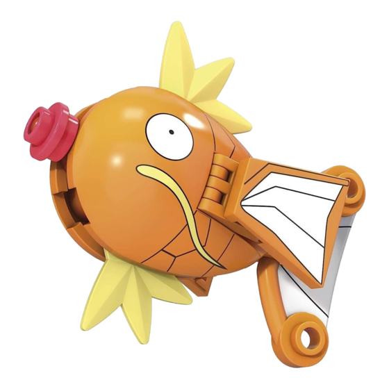 Mega POKEMON MAGIKARP Manual De Instrucciones