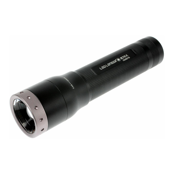 Led Lenser M7R X Manual De Instrucciones