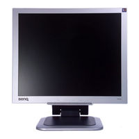 BenQ FP92G Manual Del Usuario