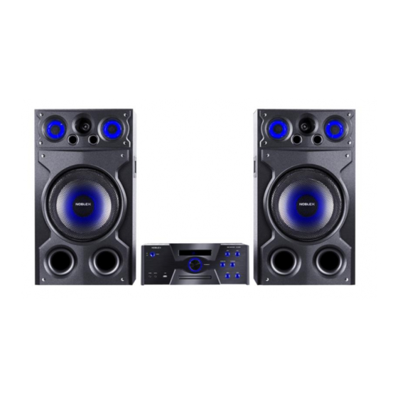 Noblex DJX340BT Manuales