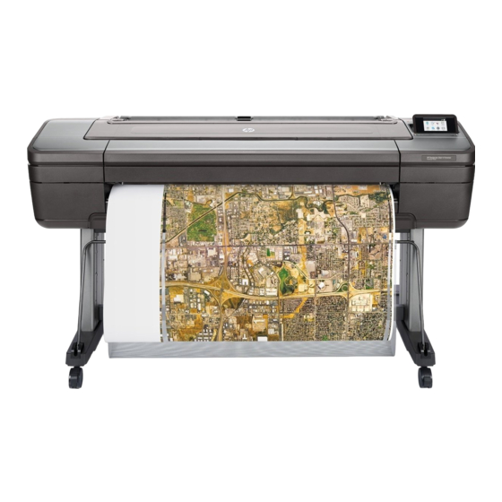 HP DesignJet Z6 Serie Guia Del Usuario