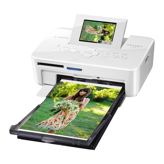 Canon SELPHY CP810 Manual Del Usuario