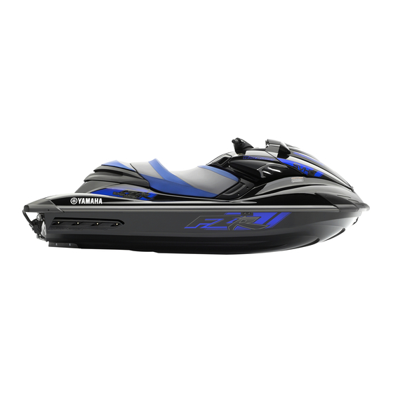 Yamaha WaveRunner FZR 2014 Manuales