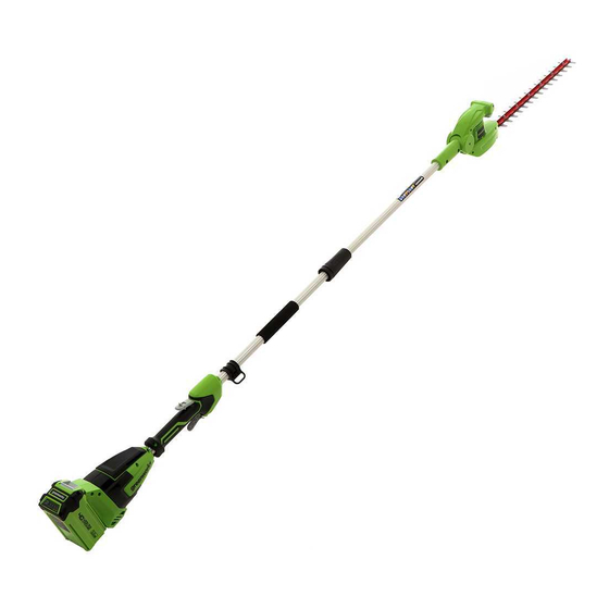 GreenWorks G40PHA Manual Del Operario