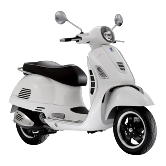 VESPA GTS Super 300 Manual Del Usario