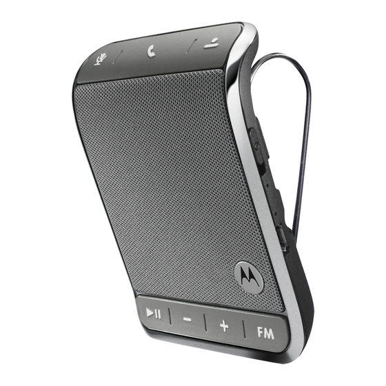 Motorola ROADSTER 2 Guia De Inicio Rapido