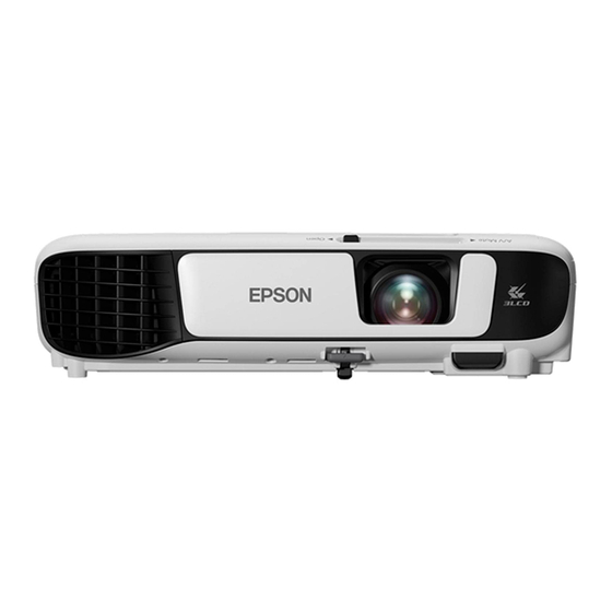 Epson PowerLite X41+ Manual Del Usuario