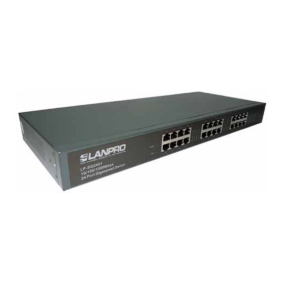 Lanpro LP-SG2401 Guía De Usuario