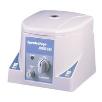 Labnet Spectrafuge 16M Manual Del Usuario
